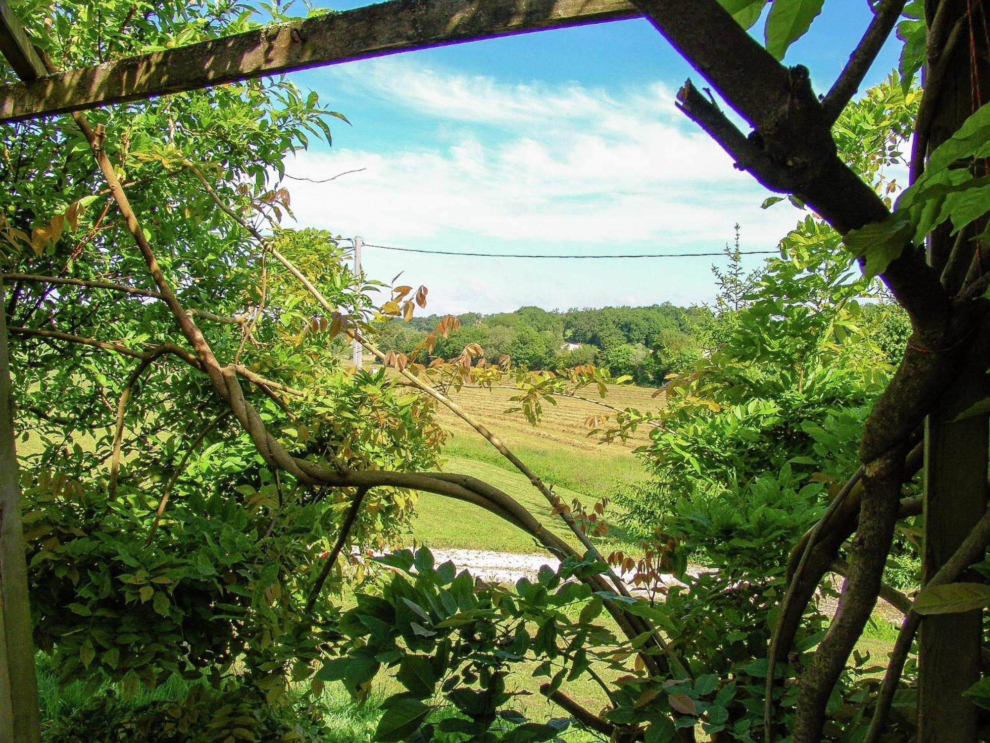 Snug Cottage In Saint Eutrope De Born With Pool Esterno foto